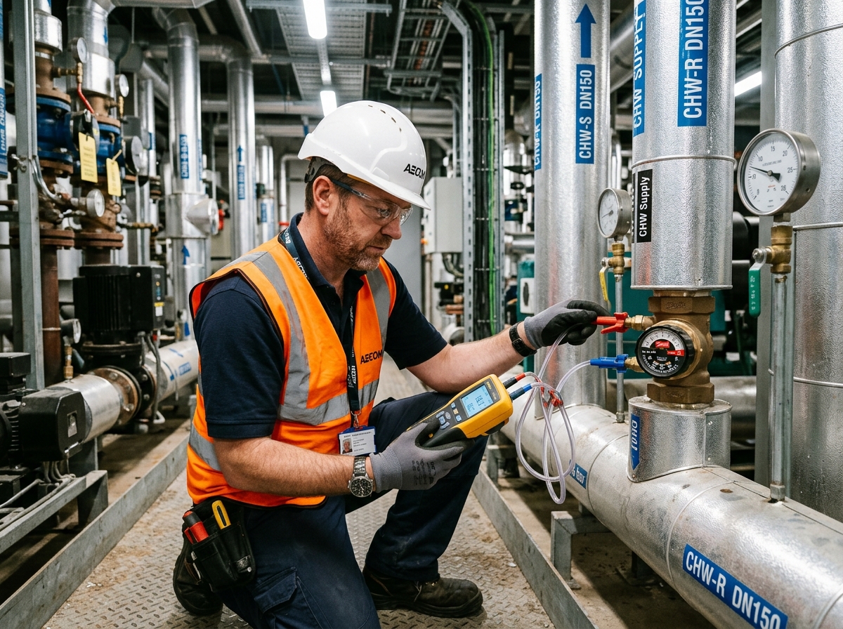 HVAC System Flushing & Balancing Works — Kingdom Arena