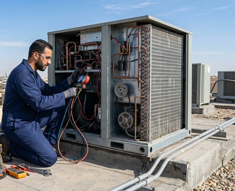 HVAC works at Yanbu & Riyadh Buildings